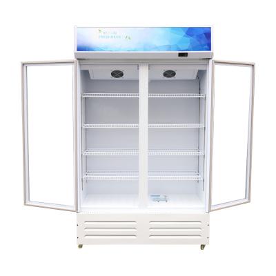 China Digital Control Freezer Double Door Refrigerator Single-Temperature High Cost Performance for sale