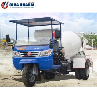 China Hot sale construction industry tricycle mobile ransom wheels blades selfloading concrete mixer for sale for sale