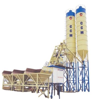 China Genuine Building Material Max Stores CINACHARM HZS75 Concrete Batching Plant for sale