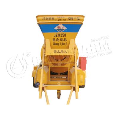 China Construction Industry Jzm/jzc Series 350 Liter New Mechanical Movable Electric Concrete Mixer Model Jzc 350 for sale