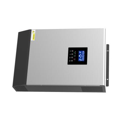 China factory supply LCD display solar inverter with battery 48VDC use and solar inverter off grid 467mm*295mm*120mm for sale