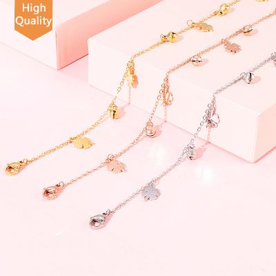 China Hip Hop Sandals Summer Beach Beauty And The Beast Love Forever Body Jewelry Women Anklets End Ts for sale