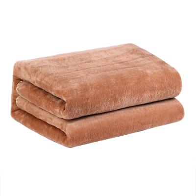 China Fast heating and constant temperature 2022 Wearable Soft Plush Washable Heating Blankets Throw Size Lcd Controller Electric Heated Blanket for warm winter for sale