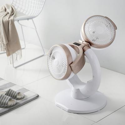 China High Efficiency Cooling Air Fan With Powerful Quiet Adjustable 3 Gears 360 Degree Rotation Heavy Wind for sale