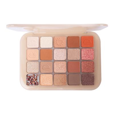 China Waterproof Eyeshadow Palette Modification Pearl Currency Other Ingredients Palette Eyeshadow for sale