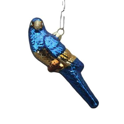 China 2021 Christmas Creative Decorative Lovely Parrot Hanging Ornaments for sale