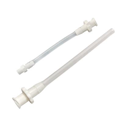 China Garment Shops Experimental Silicone Tube M5 Deviation Silicone Tube Luer Thread Syringe Extension Plastic Outer Tube for sale