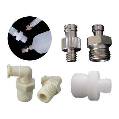 China Garment Shops External Thread Adapter For Syringe And Dispenser for sale