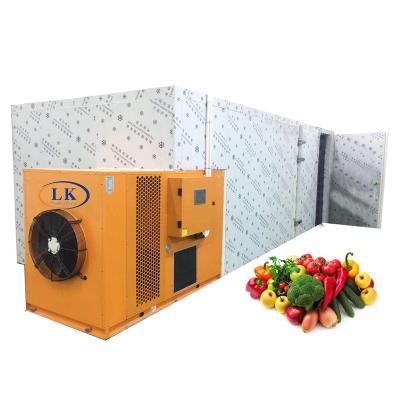 China Factory Price Continuous Commercial Air Energy Air Dryer Fruit Dryer Mulberry Dryer for sale