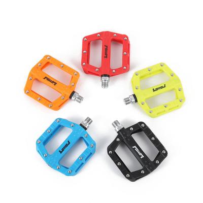 China Hot sale MTB bicycle spare parts anti-skid mountain bike fixed speed bicycle nylon pedals for sale