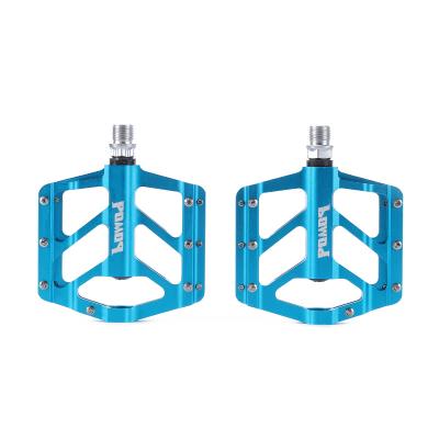 China Aluminum Alloy Anti-Slip Universal Platform 3 Flat Bearings Bike Pedal For Mountain Road Folding Bike for sale