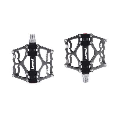 China Customized Logo Waterproof Mountain Bike Pedal 3 Anti-Skid Logo CNC Bicycle Gear Pedal for sale