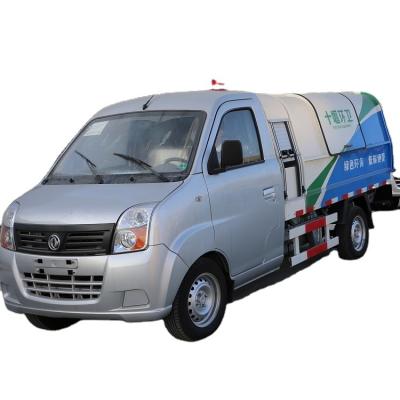 China Factory Dongfeng 4x2 6 Wheels Delivery Mini New Loading Transit Garbage Truck for sale