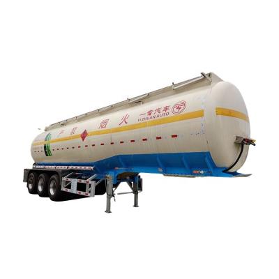 China New China Ethanol High Capacity 42cbm 3 Axle Semi Trailer Ethanol Tanker Alcohol Tank For Sale for sale