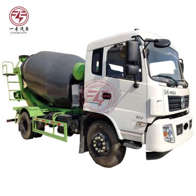 China Hotels Dongfeng 4x2 drive wheel LHD 3CBM 150hp self loading mobile concrete mixer truck for sale for sale