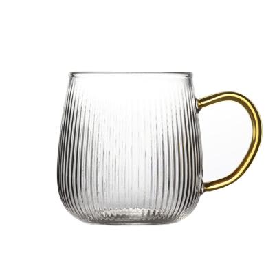 China Modern Bpa Free High Borosilicate Glass Mug Tea Cup Coffee Mugs for sale