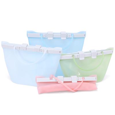 China Viable BPA Free Silicone Bags Food Bags Breast Milk Storage Bags for sale