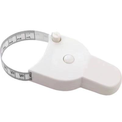 China ABS & Custom LOGO Body Measuring Tape Plastic Automatic Telescopic Tape Measure Tape 60inch(150cm) For Body for sale