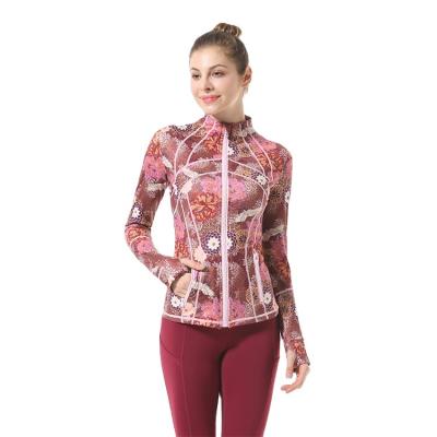 China Manufacturer 2021 Breathable Long Sleeve Sportswear Tops Jacket For Women for sale