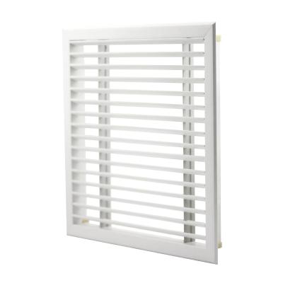 China HVAC Wall Ceiling PVC Supply 30 Blades Degree Ventilation Grill Bar Plastic Linear Air Vent Linear Blade Slot Diffuser for sale