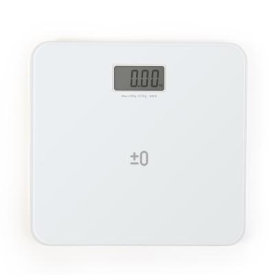 China Automatic Zero Adjustment Customized Minimalist Digital Electronic Scale For Body Weight With LCD Display for sale