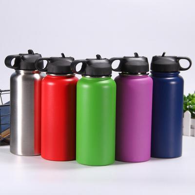 China 2020 PORTABLE Wide Mouth Stainless Steel Vacuum Flask Double Walled Water Bottles for sale