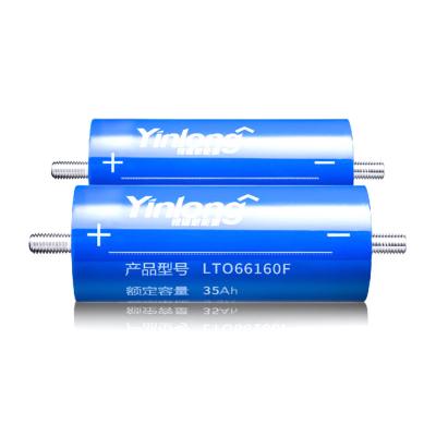 China 66160 Prismatic Li-ion Cells 2.3V 30Ah LTO Lithium Titanate Rechargeable Battery Yinlong LTO2717397 30Ah for sale