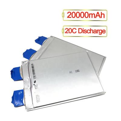 China Wholesale 20ah Amp20m1hd-a 3.2v Battery 20c Lithium Ion Prismatic Pouch Cell 10pcs lot for sale