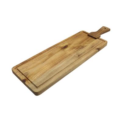 China Sustainable Extra Large 54cm Meat Cutting Board Party Cheese Board Butcher Block Cutting Tray for sale