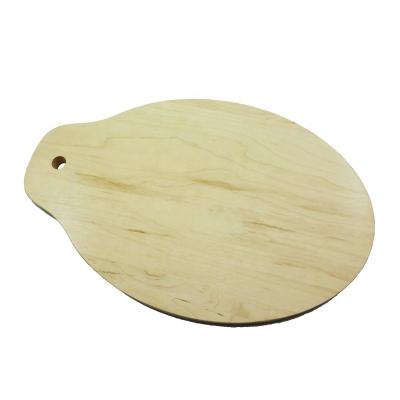 China Sustainable Healthy Wooden Serving Board Natural Maple Wood Cutting Board for sale