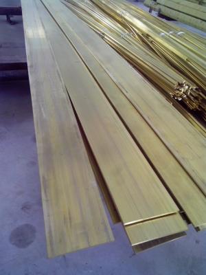 China copper extrusion profile flat bar for sale