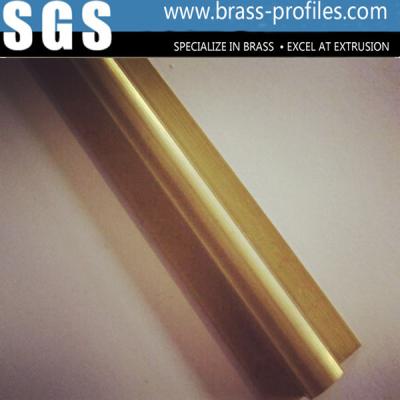 China Brass Extrusion for Brass Lock and Safe Profiles Copper Slip Bolt / Cross Pin for sale