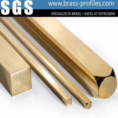 China Building Materials Brass Bar Sheet Brush Brass Rectangle Bar for sale