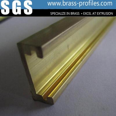 China Decorative Copper Fashion Frame Extrusion Profiles Sections for sale