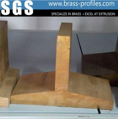 China Copper Extrusion T Shapes for sale