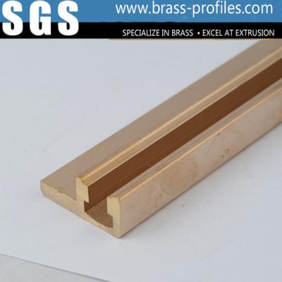 China C38500 Metal Alloy Copper Brass Extrusions Sections for Electronic for sale