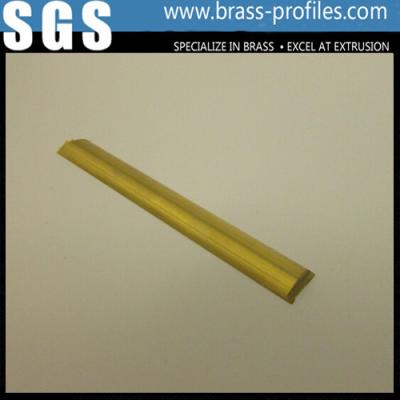 China Radial Extruded Brass Bar / Curved Copper Rod Manufacturer for sale