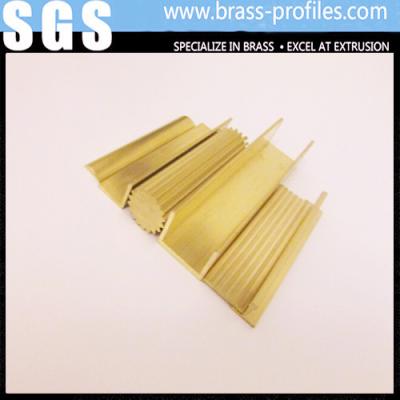 China Hot Forging Brass Furniture Window Sections Cooper Alloy Profiles for sale