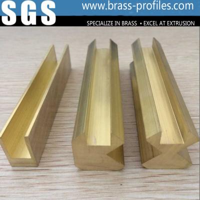 China Copper Zinc Pb Alloy Composite Extrusion DIY U Shape Channels for sale