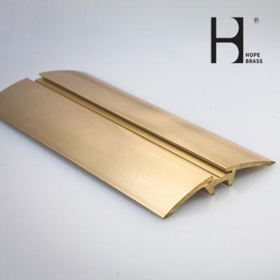 China Glossy Copper Extruded Series Brass Extruding Door and Window Frames for sale