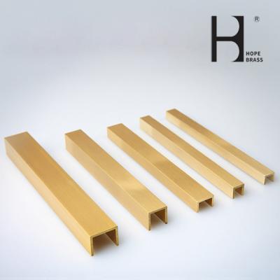 China Extruded Copper U Shapes Copper Extrusions Channel Suppliers for sale