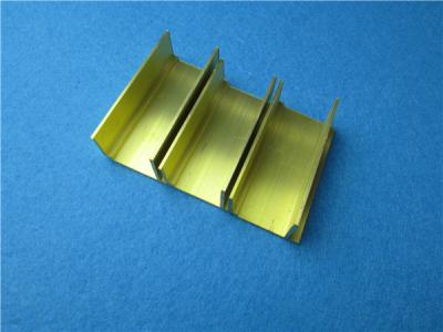 China Extruded Brass Window Frame Copper Alloy Extruding Hardware Profiles for sale