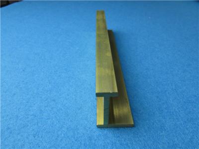 China Solid Brass Window Stop Bead Adjuster Brass H Sections Profiles for sale