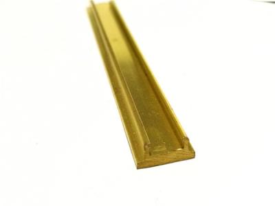 China C38000  Brass Extrusion Shapes Lead Brass Extrusion Profiles for Decoration for sale