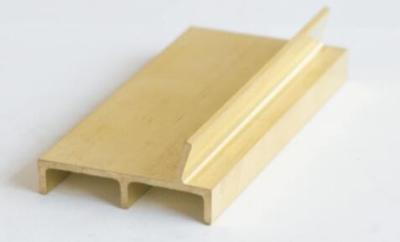 Chine Rustproof Brass C Shape Profiles Special Brass U-Channels Brass Solid Brass Channel à vendre