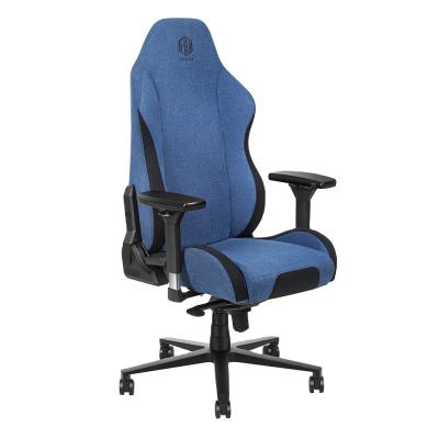 China Custom Adjustable Fabric Computer Adjustable Gaming Chair Blue Hobot Gaming Chair With 4D Armrest for sale