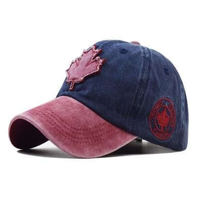 China Wholesale JOINT Embroidery Washed Baseball Caps Gorras Logo Fitted Sport Caps Customized Outdoor Dad for sale