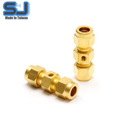 China Fix High Pressure Nozzles And Connect Pipes Taiwan Brass 1/4