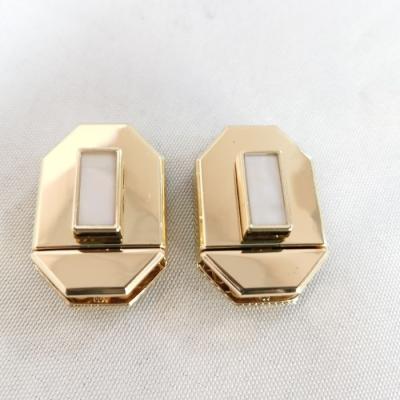 China High Quality Zinc Alloy Handbag Factory Outlet Hardware Handbag Metal Parts Push Bag Lock for sale