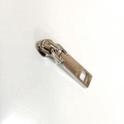 China Hot Selling Custom Made Bag Zipper Zinc Alloy Pull Metal Slider Zipper Puller For Bags/Handbag for sale